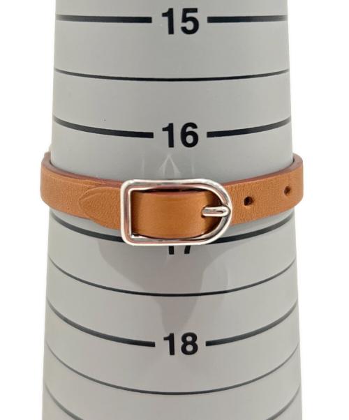 HERMES（エルメス）HERMES (エルメス) Mors T2 Horsebit Bracelet モールT2 ホースビット ブレスレット ゴールドの古着・服飾アイテム