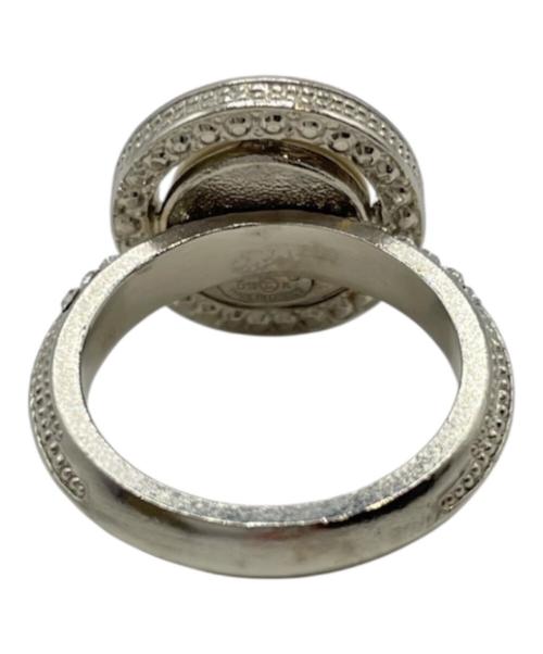 CHANEL（シャネル）CHANEL (シャネル) ココマークパールリング シルバー サイズ:11号の古着・服飾アイテム