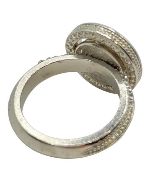 CHANEL（シャネル）CHANEL (シャネル) ココマークパールリング シルバー サイズ:11号の古着・服飾アイテム