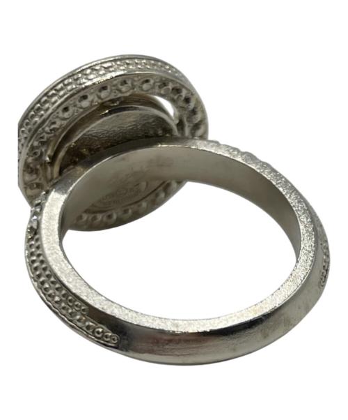 CHANEL（シャネル）CHANEL (シャネル) ココマークパールリング シルバー サイズ:11号の古着・服飾アイテム