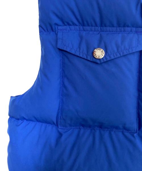 GUCCI（グッチ）GUCCI (グッチ) THE NORTH FACE (ザ ノース フェイス) ダウンベスト ブルー サイズ:Sの古着・服飾アイテム