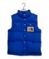 GUCCI（グッチ）の古着「ダウンベスト」｜ブルー