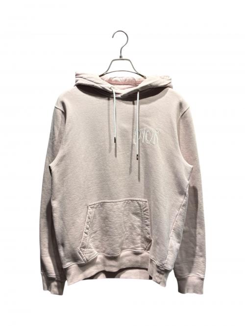 Dior（ディオール）Dior (ディオール) エンブロイダリーロゴパーカー/943J600E0531 ライトピンク サイズ:Lの古着・服飾アイテム