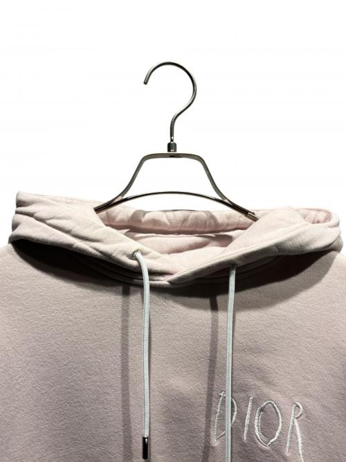 Dior（ディオール）Dior (ディオール) エンブロイダリーロゴパーカー/943J600E0531 ライトピンク サイズ:Lの古着・服飾アイテム