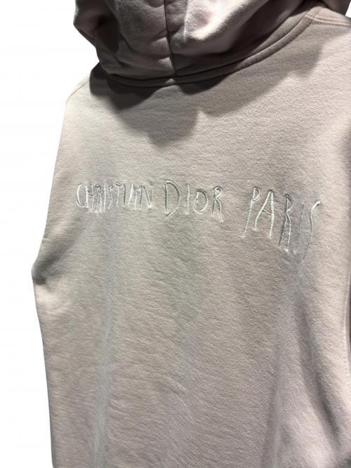 Dior（ディオール）Dior (ディオール) エンブロイダリーロゴパーカー/943J600E0531 ライトピンク サイズ:Lの古着・服飾アイテム