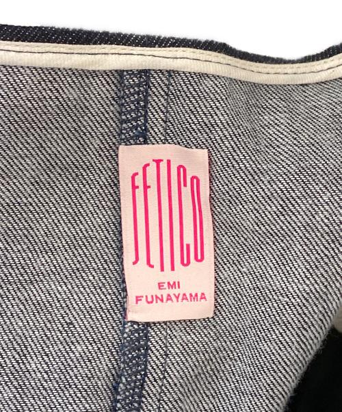 FETICO（フェティコ）FETICO (フェティコ) デニムワンピース インディゴ サイズ:2の古着・服飾アイテム