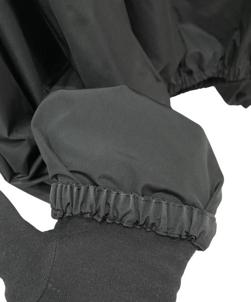 patou（パトゥ）patou (パトゥ) La Patou Blouse リサイクルファイユ ブラック サイズ:36の古着・服飾アイテム