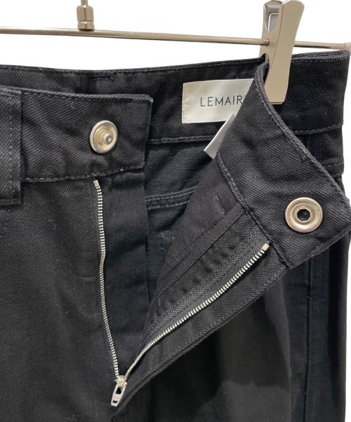 LEMAIRE（ルメール）LEMAIRE (ルメール) ブラックデニム ブラック サイズ:36の古着・服飾アイテム
