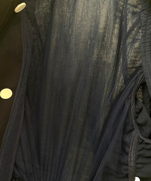 sacai（サカイ）sacai (サカイ) デザインジャケット ネイビー サイズ:1の古着・服飾アイテム