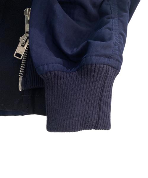 sacai（サカイ）sacai (サカイ) デザインジャケット ネイビー サイズ:1の古着・服飾アイテム