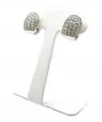 PIAGETピアジェ）の古着「Pavé Diamond Earrings メレダイヤイヤリング」