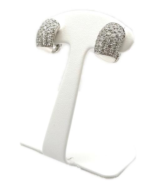 PIAGET（ピアジェ）PIAGET (ピアジェ) Pavé Diamond Earrings メレダイヤイヤリングの古着・服飾アイテム