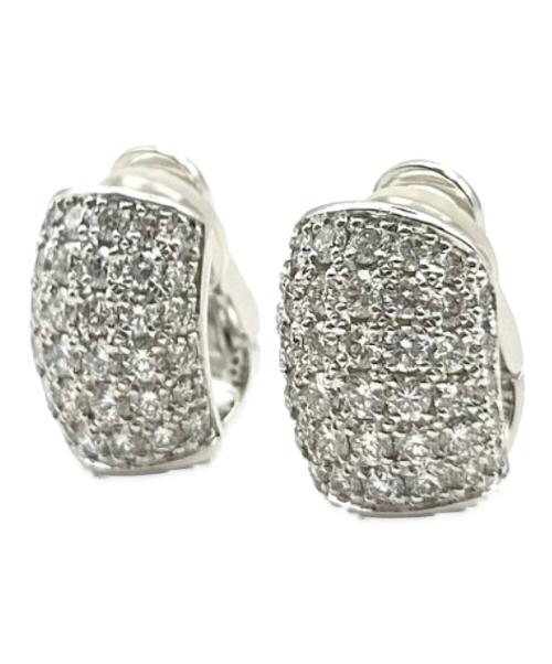 PIAGET（ピアジェ）PIAGET (ピアジェ) Pavé Diamond Earrings メレダイヤイヤリングの古着・服飾アイテム