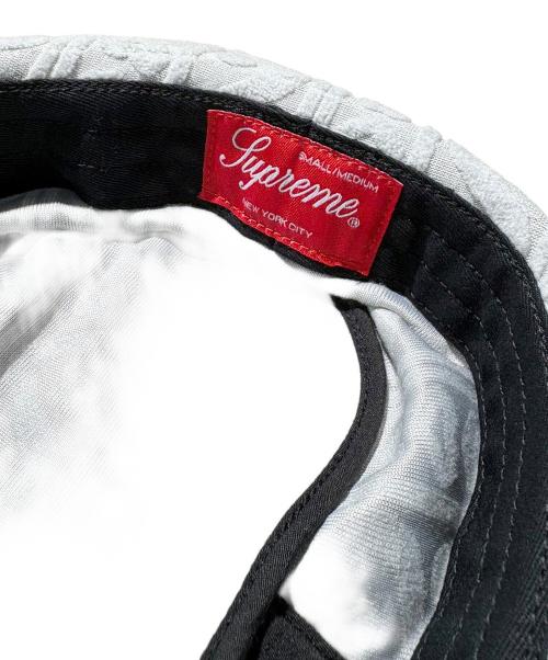 SUPREME（シュプリーム）SUPREME (シュプリーム) Terry Pattern Crusher 23SS バケットハット ライトグレー サイズ:SMALL/MEDIUMの古着・服飾アイテム