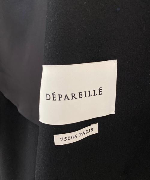 DEPAREILLE（デパリエ）DEPAREILLE (デパリエ) ウールツイルジレ ブラック サイズ:38の古着・服飾アイテム