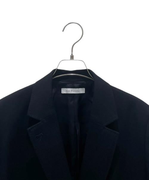 Col Pierrot（コルピエロ）Col Pierrot (コルピエロ) キンボタン LONG ダブルジャケット ネイビー サイズ:FREEの古着・服飾アイテム