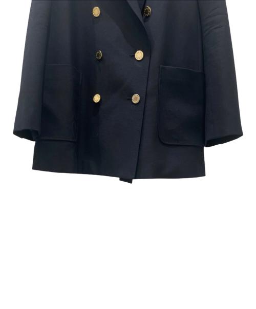 Col Pierrot（コルピエロ）Col Pierrot (コルピエロ) キンボタン LONG ダブルジャケット ネイビー サイズ:FREEの古着・服飾アイテム