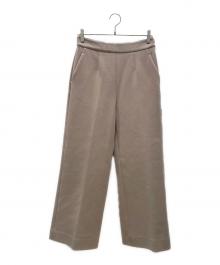 MUSE de Deuxieme Classe（ミューズ ドゥーズィエム クラス）の古着「OGLINEN タックパンツ」｜ベージュ