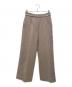 MUSE de Deuxieme Classe（ミューズ ドゥーズィエム クラス）の古着「OGLINEN タックパンツ」｜ベージュ