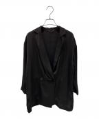 L'appartementアパルトモン）の古着「Washable Silk Jacket」｜ブラウン