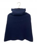 GOOD GRIEF!グッドグリーフ）の古着「RIBBED KNIT SNOOD」｜ネイビー