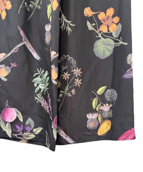 CABAN（キャバン）CABAN (キャバン) シルクボタニカルパンツ ブラック サイズ:Freeの古着・服飾アイテム