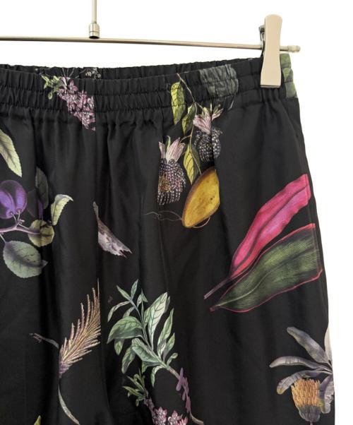 CABAN（キャバン）CABAN (キャバン) シルクボタニカルパンツ ブラック サイズ:Freeの古着・服飾アイテム