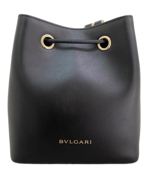 BVLGARI（ブルガリ）BVLGARI (ブルガリ) ビーゼロワン バケットバッグ アイボリー×ブラックの古着・服飾アイテム