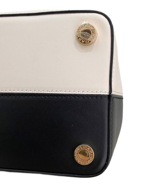 BVLGARI（ブルガリ）BVLGARI (ブルガリ) ビーゼロワン バケットバッグ アイボリー×ブラックの古着・服飾アイテム