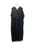 ENFOLD (エンフォルド) MAXI DRESS オーバーコート ワンピース ブラック サイズ:38：18000円