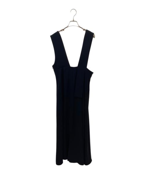 ENFOLD（エンフォルド）ENFOLD (エンフォルド) STRAP JUMPER-SKIRT ブラック サイズ:36の古着・服飾アイテム