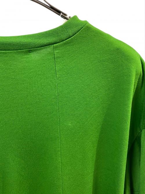 ENFOLD（エンフォルド）ENFOLD (エンフォルド) ハイゲージスビン天竺 Ball ドレープ DR グリーン サイズ:36の古着・服飾アイテム