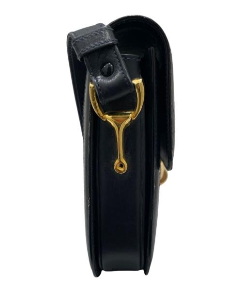 CELINE（セリーヌ）CELINE (セリーヌ) Cマカダム 	サルキー ショルダーバッグ ネイビーの古着・服飾アイテム