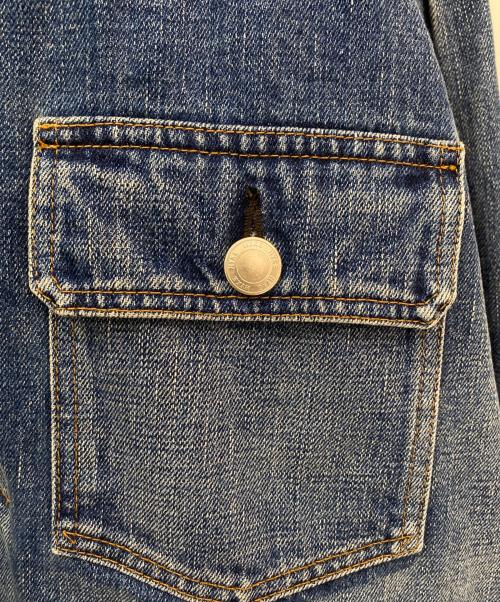 HYKE（ハイク）HYKE (ハイク) BALLOON SLEEVE DENIM JACKET TYPE2 インディゴ サイズ:2の古着・服飾アイテム