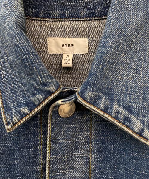 HYKE（ハイク）HYKE (ハイク) BALLOON SLEEVE DENIM JACKET TYPE2 インディゴ サイズ:2の古着・服飾アイテム