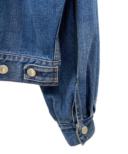 HYKE（ハイク）HYKE (ハイク) BALLOON SLEEVE DENIM JACKET TYPE2 インディゴ サイズ:2の古着・服飾アイテム