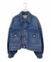 HYKE（ハイク）の古着「BALLOON SLEEVE DENIM JACKET TYPE2」｜インディゴ