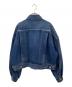 HYKE (ハイク) BALLOON SLEEVE DENIM JACKET TYPE2 インディゴ サイズ:2：30000円