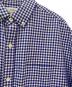 中古・古着 HYKE (ハイク) CHECKED SHEER SLEEVE SHIRT ブルー サイズ:2：17000円