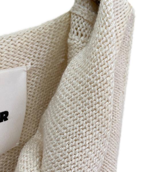 JIL SANDER（ジルサンダー）JIL SANDER (ジルサンダー) ノースリーブニット アイボリー サイズ:34の古着・服飾アイテム