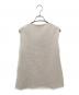 JIL SANDER (ジルサンダー) ノースリーブニット アイボリー サイズ:34：22000円
