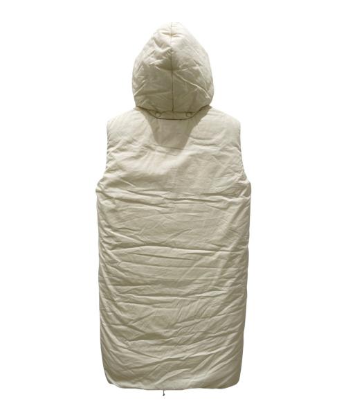 CELINE（セリーヌ）CELINE (セリーヌ) ダウンベストコート アイボリー サイズ:38の古着・服飾アイテム