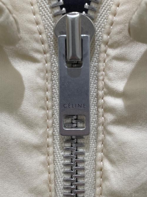 CELINE（セリーヌ）CELINE (セリーヌ) ダウンベストコート アイボリー サイズ:38の古着・服飾アイテム
