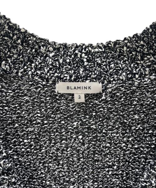 BLAMINK（ブラミンク）BLAMINK (ブラミンク) オーバーサイズ コットン カーディガン ブラック サイズ:Mの古着・服飾アイテム