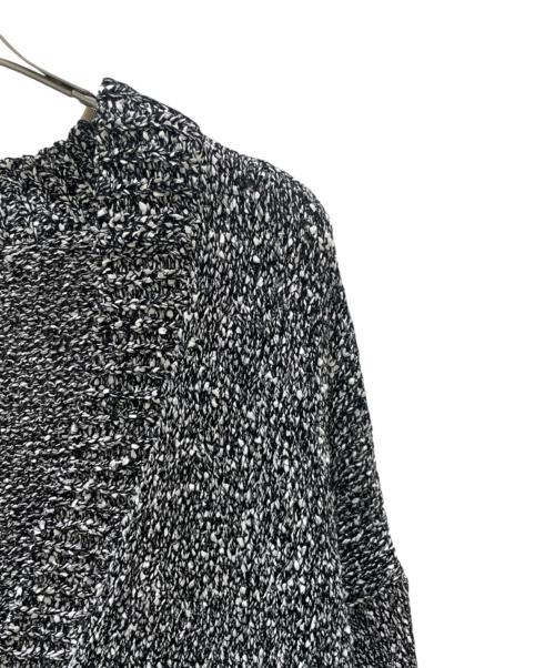 BLAMINK（ブラミンク）BLAMINK (ブラミンク) オーバーサイズ コットン カーディガン ブラック サイズ:Mの古着・服飾アイテム