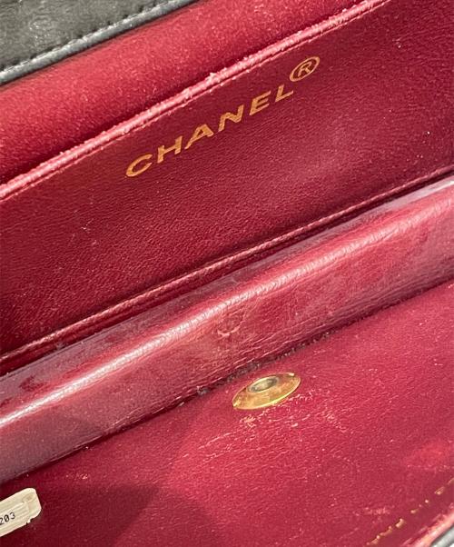 CHANEL（シャネル）CHANEL (シャネル) チェーンショルダーバッグ ブラックの古着・服飾アイテム