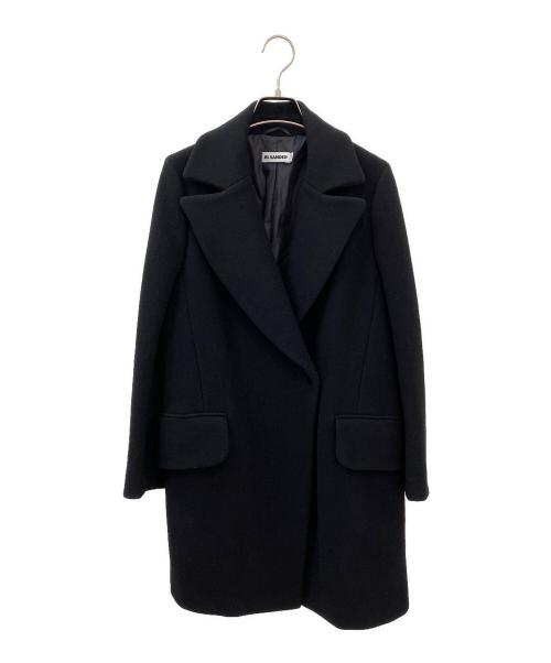 JIL SANDER（ジルサンダー）JIL SANDER (ジルサンダー) ロングコート ブラック サイズ:34の古着・服飾アイテム