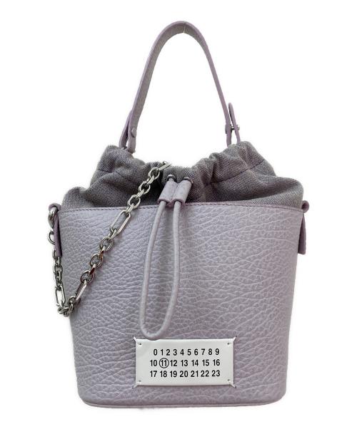 Maison Margiela11（メゾンマルジェラ11）Maison Margiela11 (メゾンマルジェラ11) 5AC BUCKET BAG ラベンダーの古着・服飾アイテム