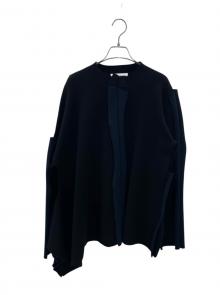 ENFOLD（エンフォルド）の古着「オファー シルエットニット」｜ブラック