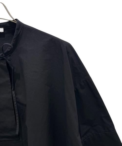 ENFOLD（エンフォルド）ENFOLD (エンフォルド) 23SS A-LINE DRESS ブラック サイズ:36の古着・服飾アイテム